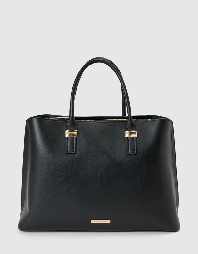Forever New - Kate Laptop Metal Detail Tote Bag