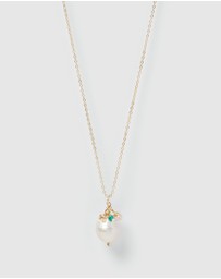 Miz Casa and Co - Avalon Pearl Pendant Necklace