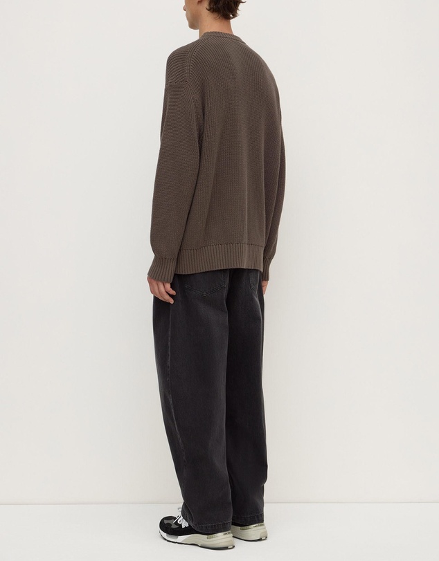 Assembly Label - Carson Cotton Rib Knit Jumper