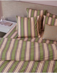 Mosey Me - Carnival Stripe Euro Pillowcase Set