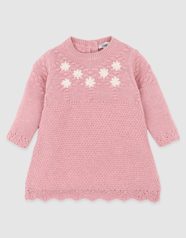 Bebe by Minihaha - Winnie Hand Emb. Organic Dress