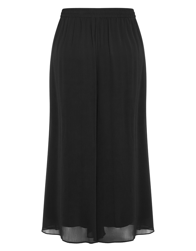 City Chic - Plus size Skyla Wide Leg Pant - black