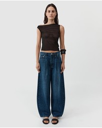 St. Agni - Fine Jersey Asymm Top