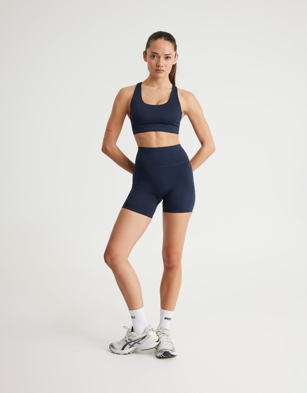 Upstate - Contour+ Crop - Midnight Navy
