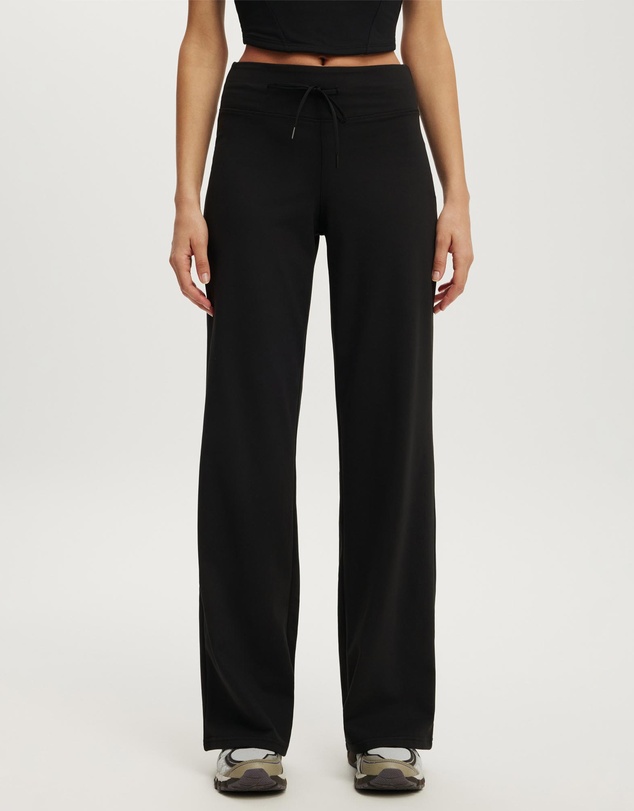 Cotton On Body Active - Ultra Soft Tie Front Wide Leg Pants