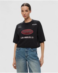 GUESS Originals - GUESS Originals Raw Edge Baggy Tee