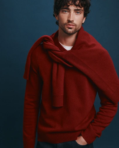 SABA - Solo Wool V Neck Knit