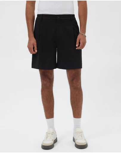 AERE - Ezra Pleated Shorts