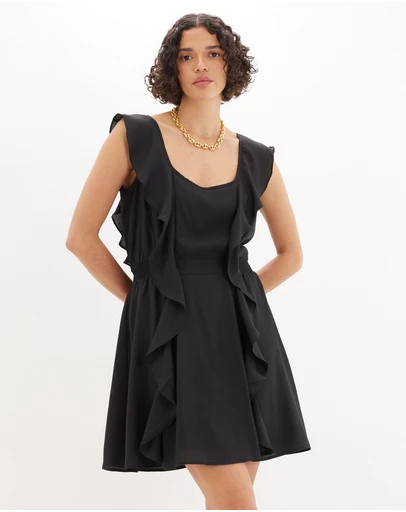 Amelius - Francis Ruffled Mini Dress