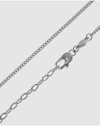 Fossil - Fossil Vintage Casual Silver Necklace JF03988040