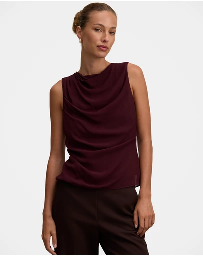 Forever New - Tiffany Draped Sleeveless Top