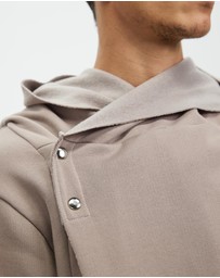 Surrounded By Ghosts - The Tourmaline Hooded Fleece Cardigan