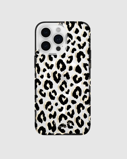 Kate Spade - Kate Spade City Leopard MagSafe for iPhone 15 Pro