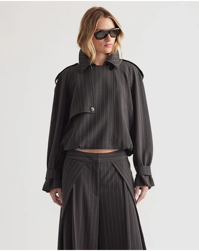 Decjuba - Ava Bubble Trench Jacket
