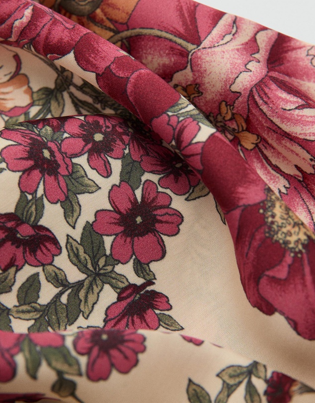 M.N.G - Floral Print Scarf
