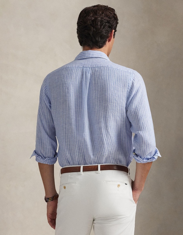 Polo Ralph Lauren - Custom Fit Striped Linen Shirt