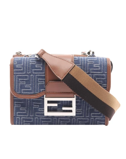 Pre-Loved by Azura Reborn - Pre-Loved Zucca Denim Double Baguette Crossbody