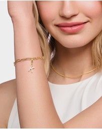 THOMAS SABO - Charm Pendant Letter K Gold Plated