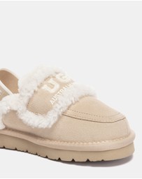 EVERAU - Australian Shepherd Ugg Rilee Kids Cow Suede Upper House Shoes