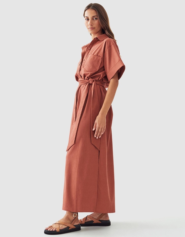 Calli - Rain Shirt Dress