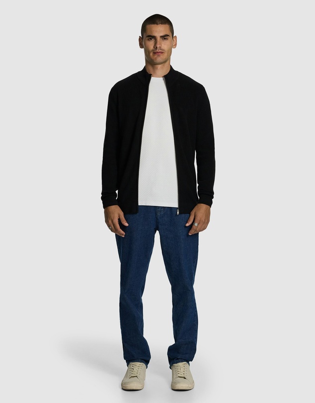 yd. - Adam Zip Thru Knit