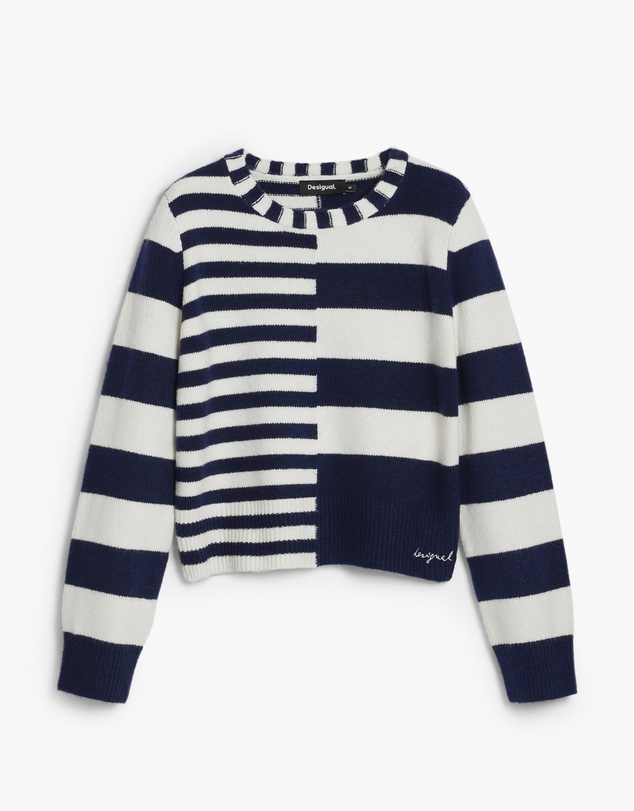 Desigual - Malmoe Striped Sweater