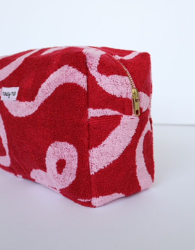 Mosey Me - Ribbon Terry Toiletry Bag