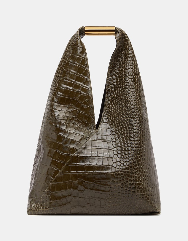 MM6 Maison Margiela - Medium Japanese Crocodile Print Bag
