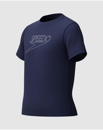 Speedo - SS Classic Logo Rashie - Kids-Teens