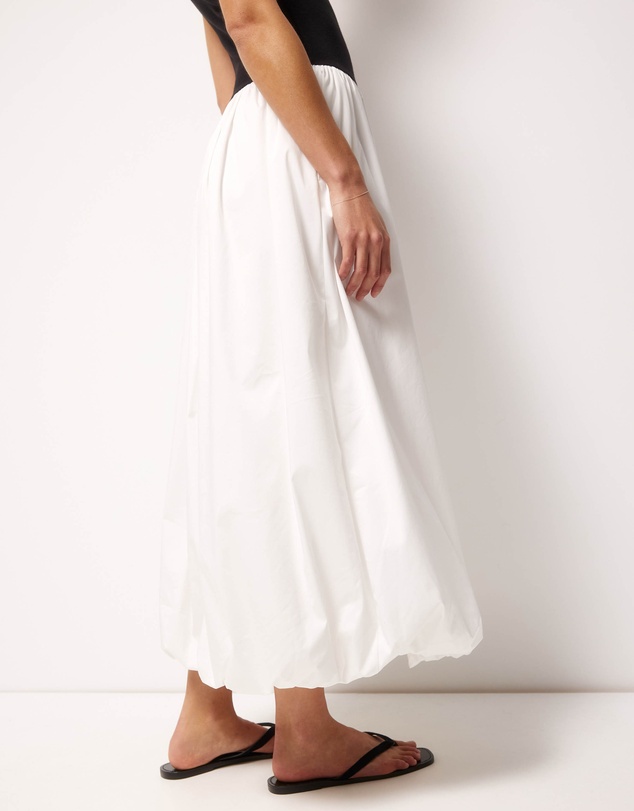AERE - Avalon Bubble Hem Midi Dress