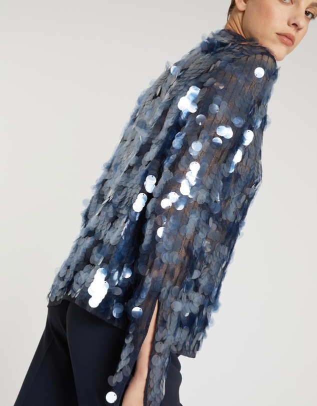 Marella - Sequin Tulle Top