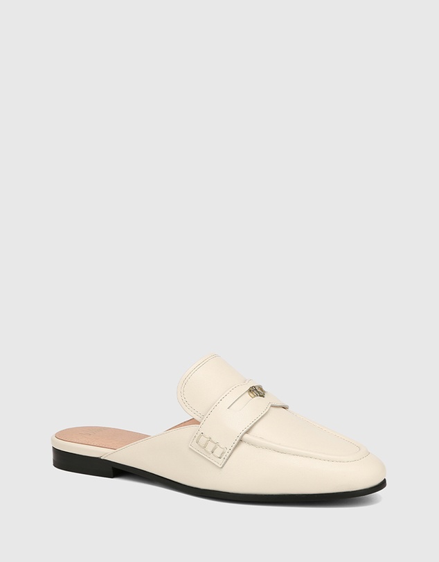 Wittner - Aaron Leather Backless Loafers
