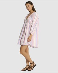 Sea Level Australia - Boho Stripe Boho Short Dress