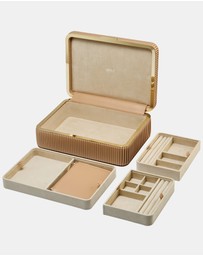Wolf - Wolf Bella Medium Jewellery Box Mocha