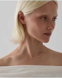 Najo - Piantina Silver Necklace (45cm+ext)