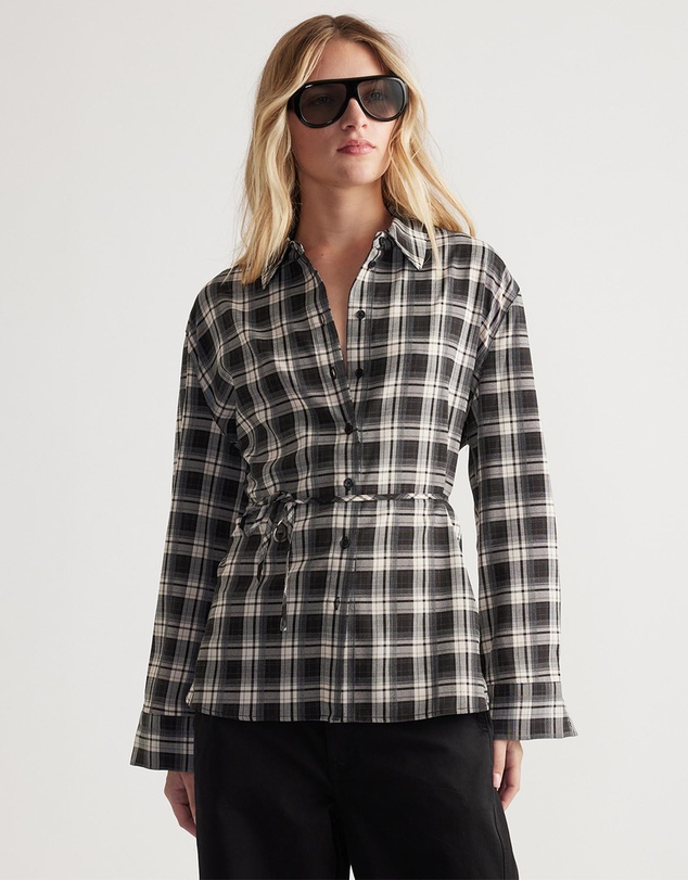 Decjuba - Krystal Tie Check Shirt