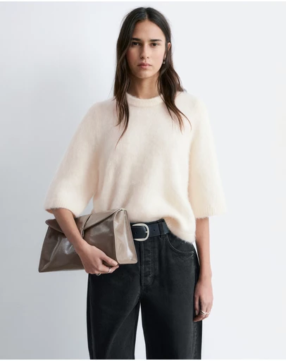 & Other Stories - Mohair-Blend Knitted T-Shirt