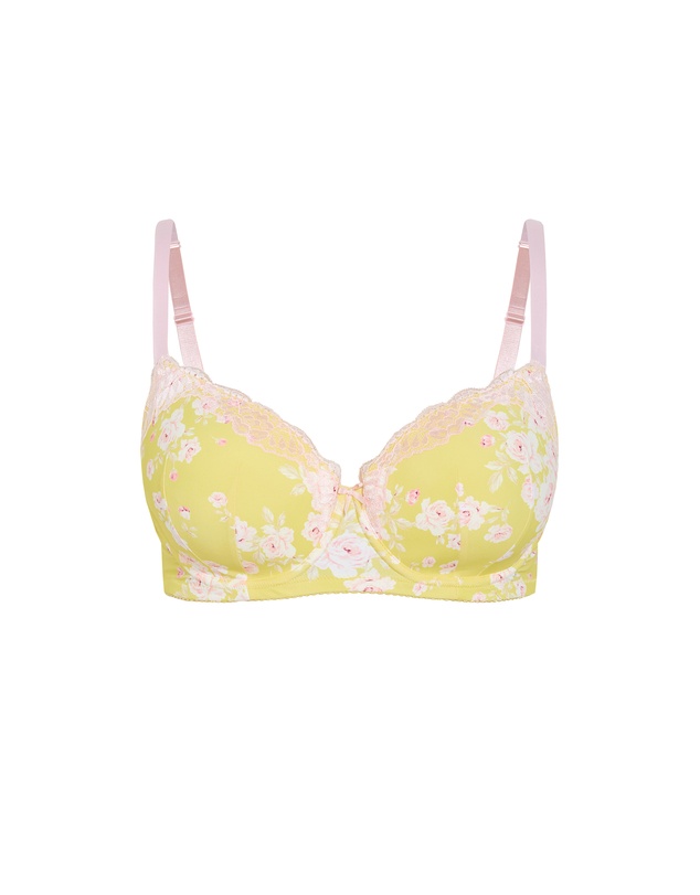 City Chic - Fifi Print Contour Bra
