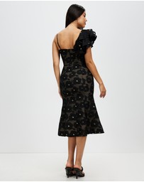 Romance by Honey and Beau - Selena Frill Sleeve Dress