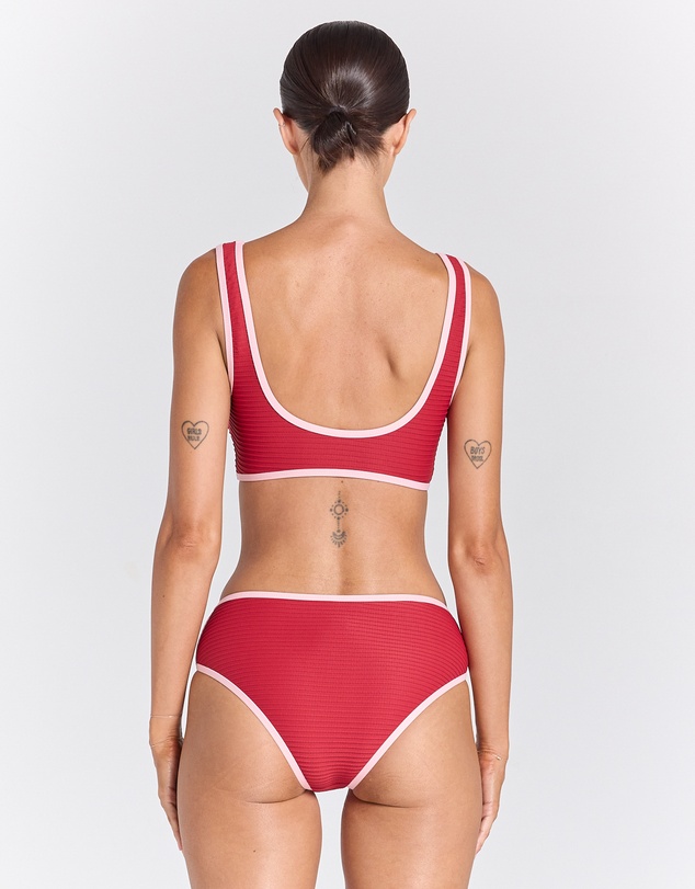 Poolside Paradiso - Poolside Waikiki Bikini Bottom - Ruby