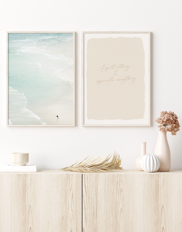 Olive et Oriel - Tallows Art Print