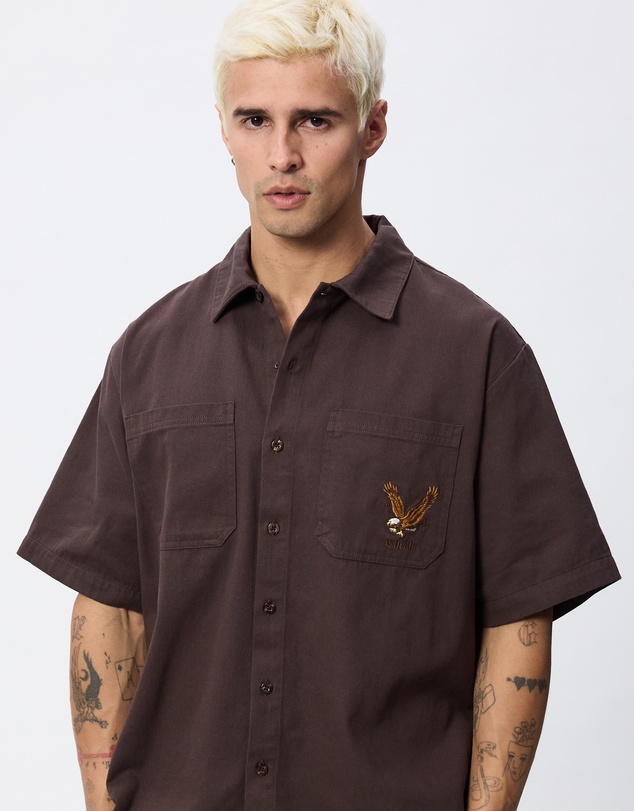 Thrills - Seen & Heard Cropped Short Sleeve Work Shirt