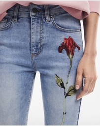 Desigual - Pink denim pants