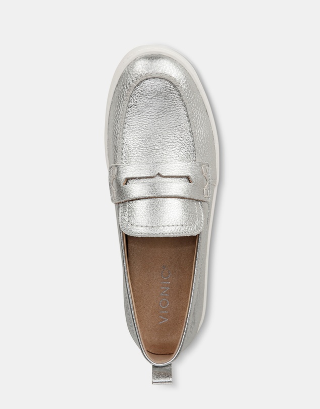Vionic - Uptown Loafer - Silver Leather