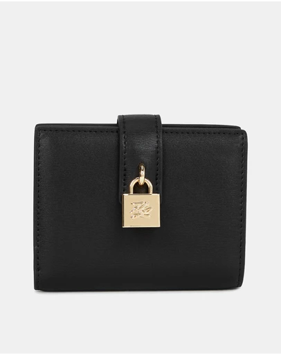 Karl Lagerfeld - K/Autograph Padlock Medium Bifold Wallet
