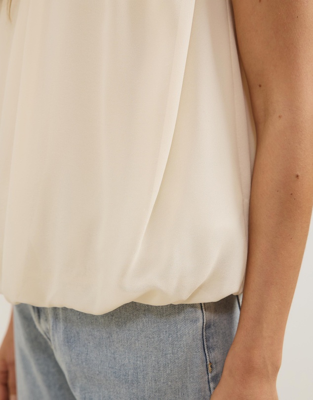 Atmos&Here - Harriet Draped Sleeveless Top