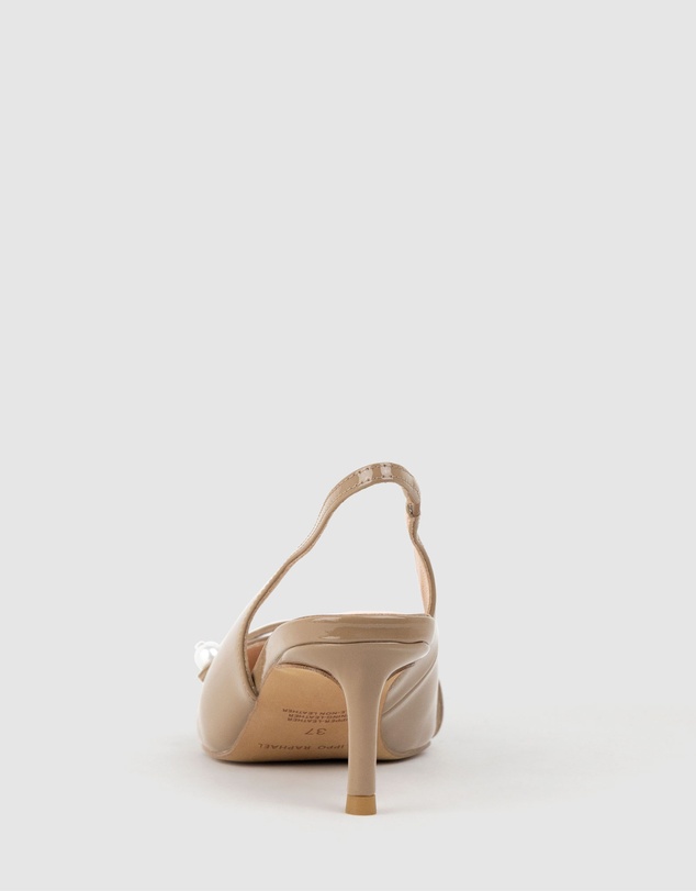 Edward Meller - DIVINE55 Slingback Pump with Pearl