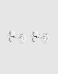 By Charlotte - Crystal Bloom Stud Earrings