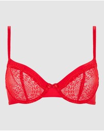 Billet Doux - Fidele Underwired Lace Demi Bra