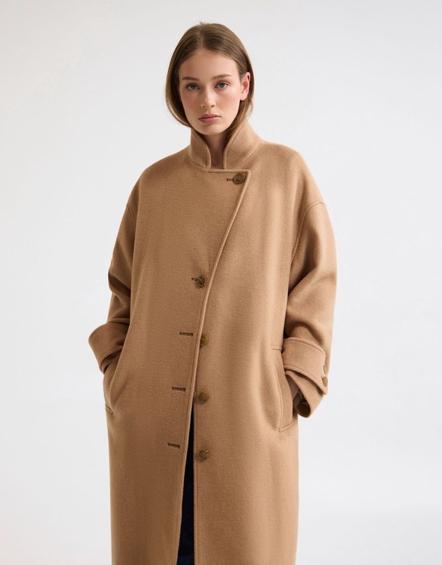 Oxford - Talia Detachable Scarf Coat